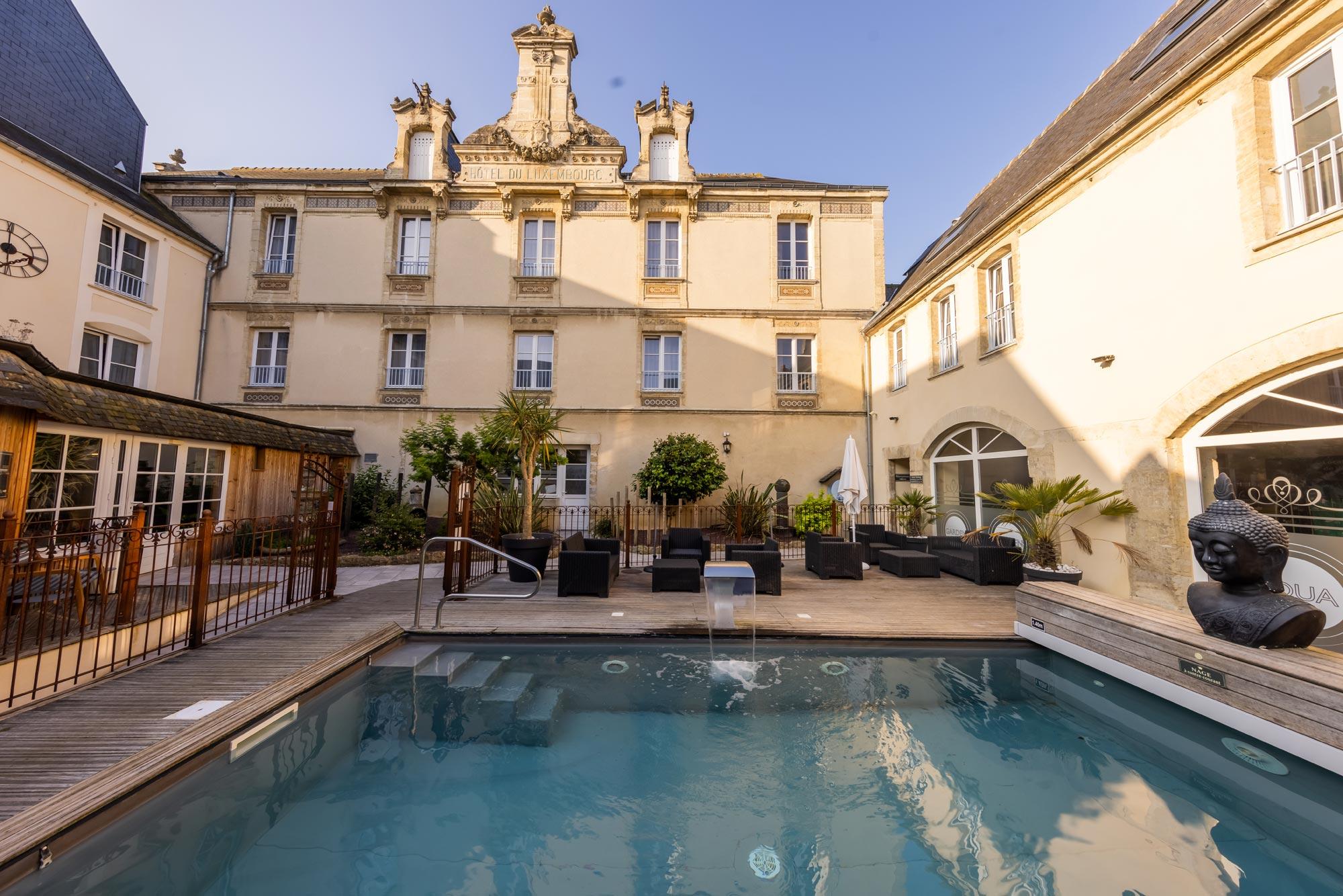 Grand Hotel Du Luxembourg & Spa Bayeux Esterno foto